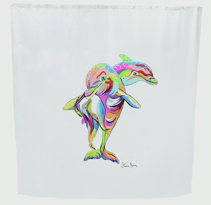 Steven Brown Hannah McWave Shower Curtain B80