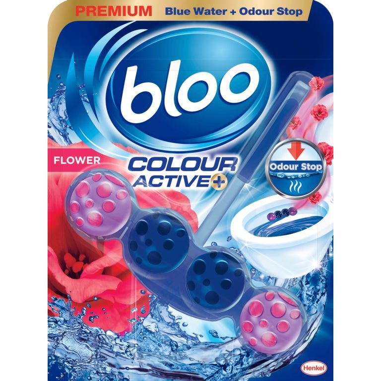 Bloo Colour Active Toilet Rim Block