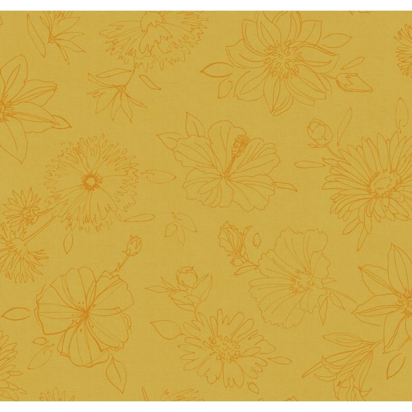d-c-fix® Manhattan Table Cloth - Palmas Yellow