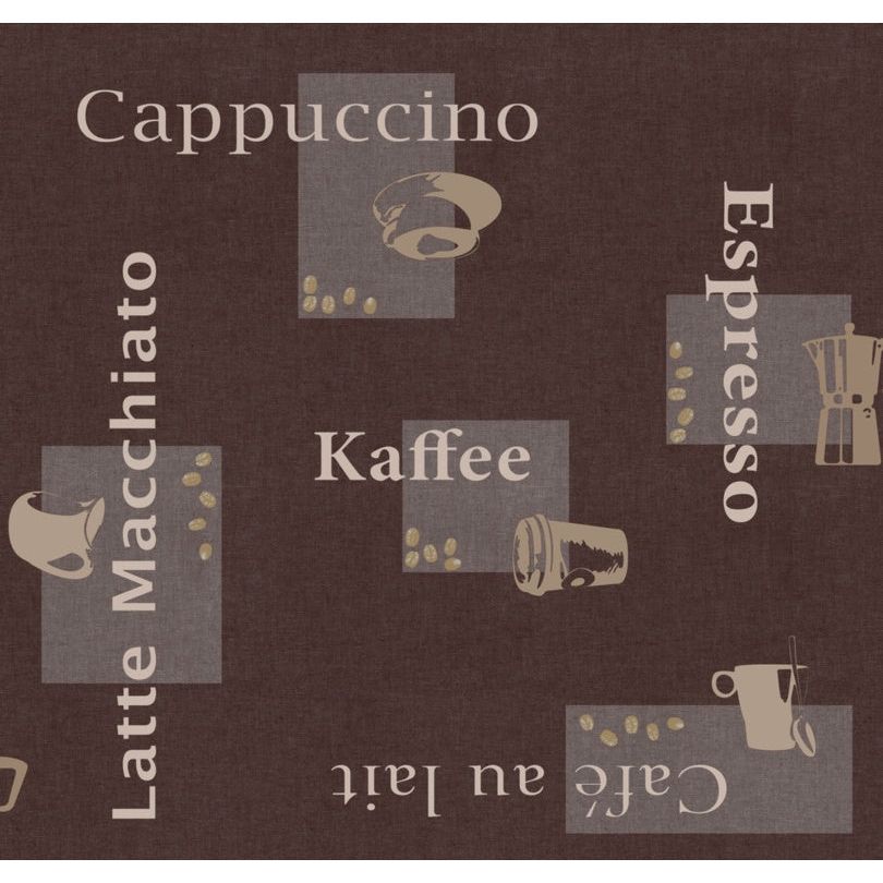 d-c-fix® Manhattan Table Cloth - Cappuccino Chocolate