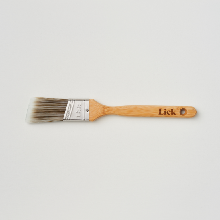 LickTools Eco Bamboo Handle Angle Sash Brush