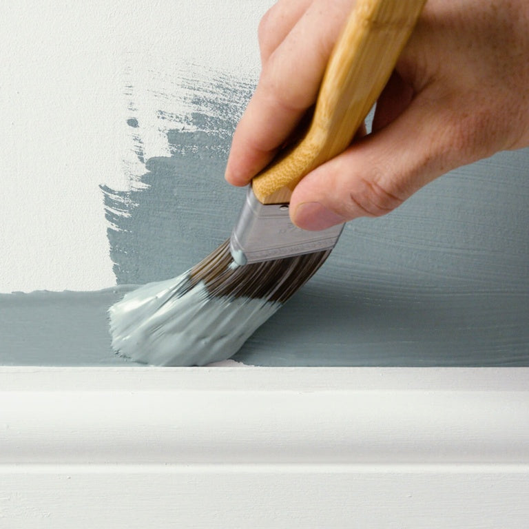 LickTools Eco Bamboo Handle Angle Sash Brush