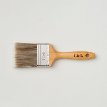 LickTools Eco Bamboo Handle Flat Brush