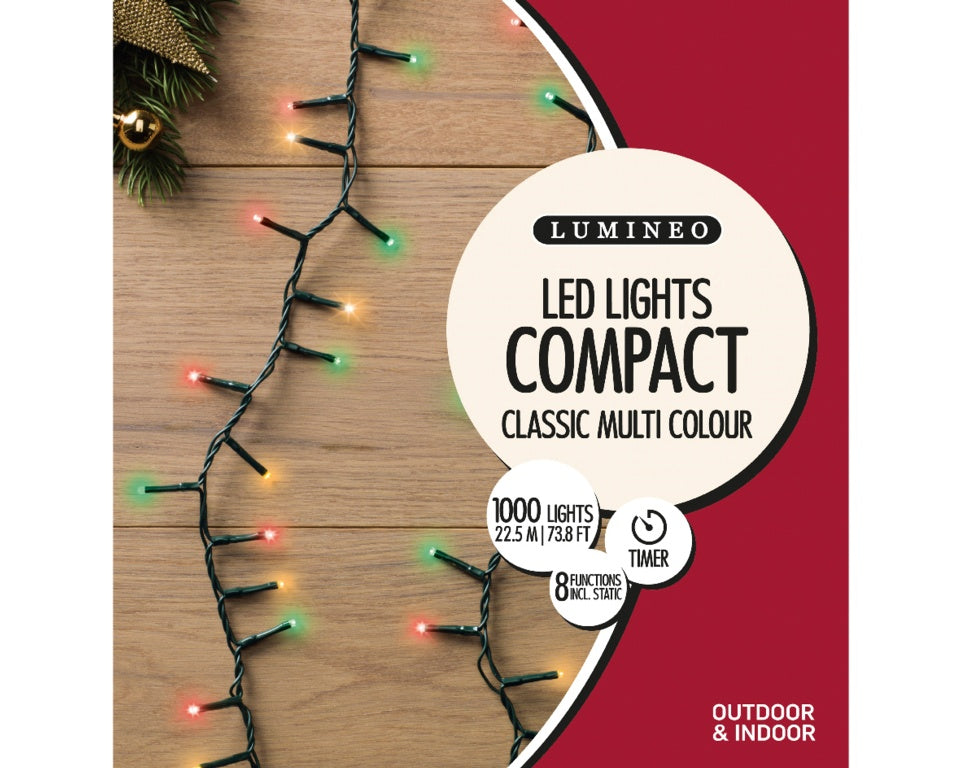 Lumineo 1000 LED Compact Lights 2250cm