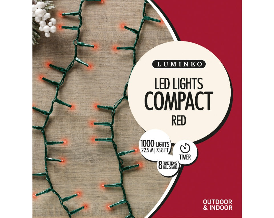 Lumineo 1000 LED Compact Lights 2250cm