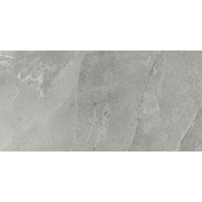 Plus 39 Pietra Ligure Rectified Porcelain Floor & Wall Tile Grigio Grey 30cm x 60cm x 1.44m2