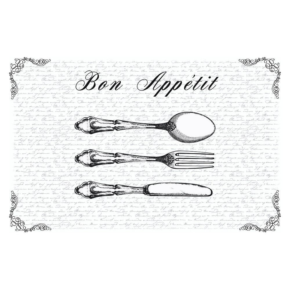 Mantel individual transparente Bon Appetit dc-fix®