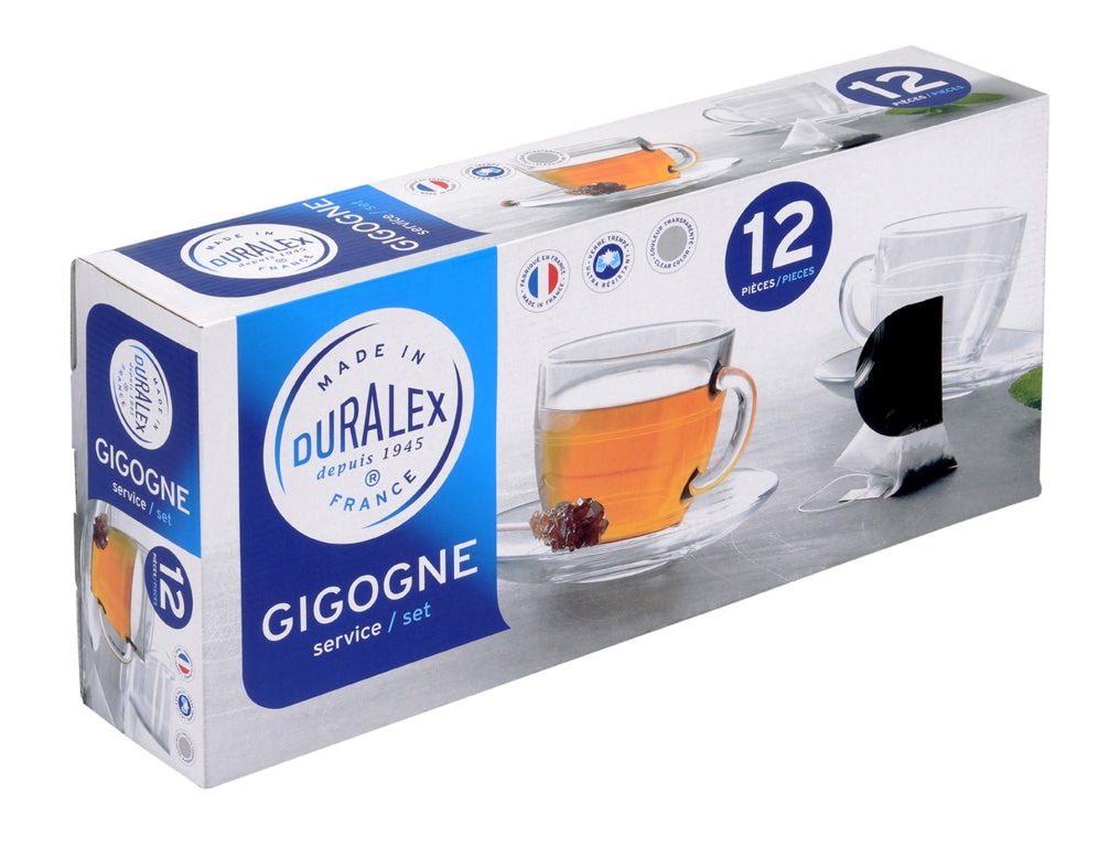 Duralex Gigogne 12 Piece Set