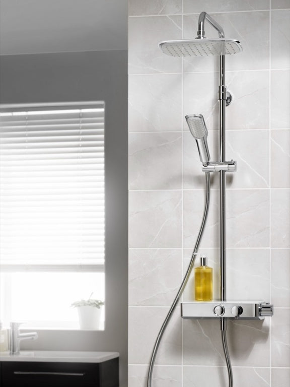 Triton Push Button Thermostatic Mixer Shower