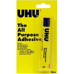 Adhesivo multiuso UHU Tubo de 20 ml