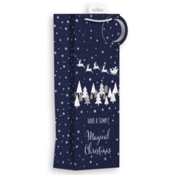 Ig Design Midnight Santa Landscape Bottle Bag