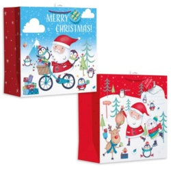 Ig Design Santa & Friends Giant Square bag