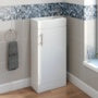 SP Rydal Floor Standing Mini Cabinet & Basin White 410mm