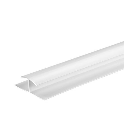 Giavani White H Joint Trim 8mm x 2.6m
