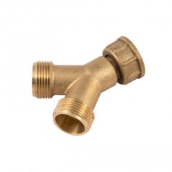 Securplumb Brass Y-Piece Connector 3/4"