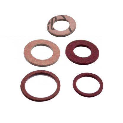 Securplumb Assorted Fibre Washers Pack 6