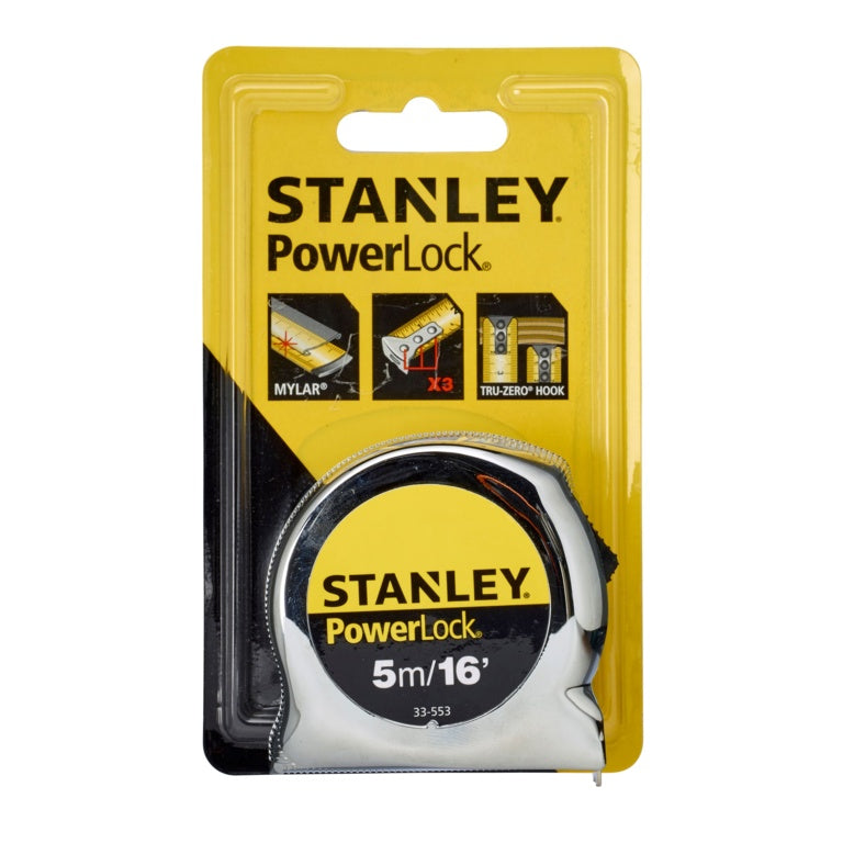 Stanley Micro Powerlock Tape Measure