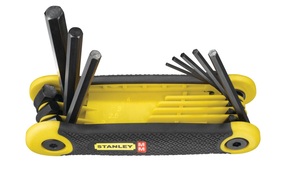 Stanley Metric Folding Hex Key Set 8 Piece