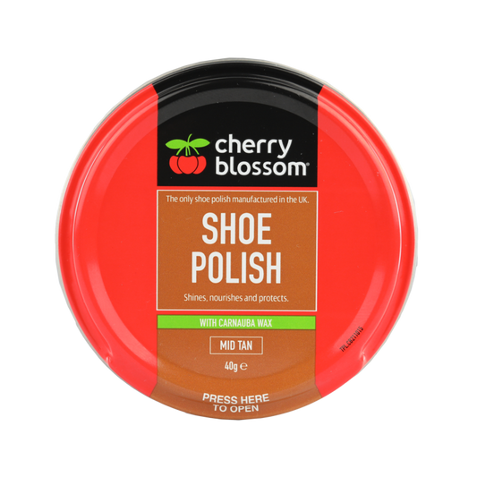 Cherry Blossom Shoe Polish Mid Tan