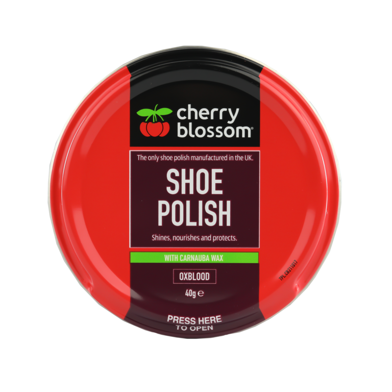 Cherry Blossom Shoe Polish Oxblood