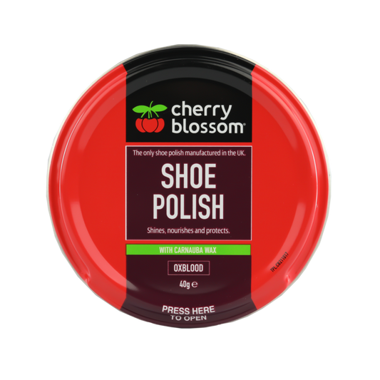 Cherry Blossom Shoe Polish Oxblood