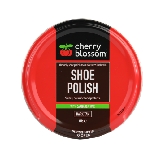 Betún para zapatos Cherry Blossom Bronceado oscuro 40 g