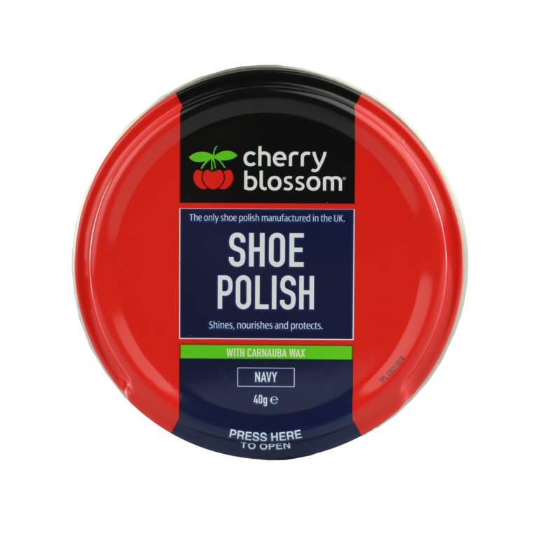 Cherry Blossom Shoe Polish Navy