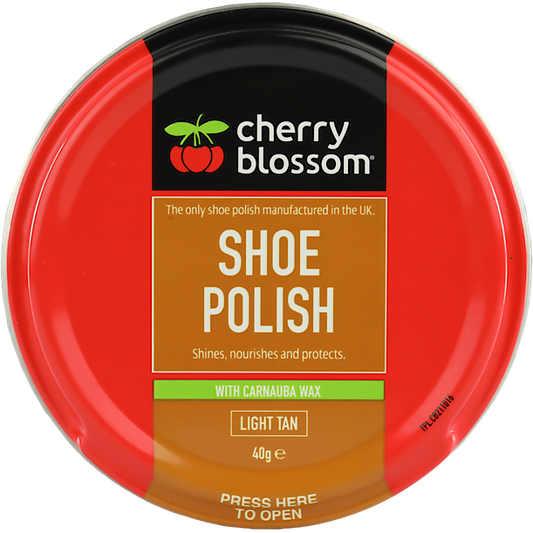 Betún para zapatos Cherry Blossom Bronceado claro 40 g