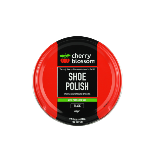 Cherry Blossom Shoe Polish Black