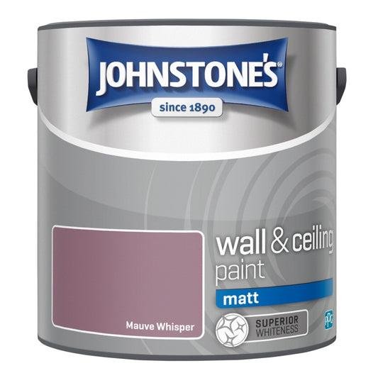Johnstone's Wall & Ceiling Matt 2.5L Mauve Whisper