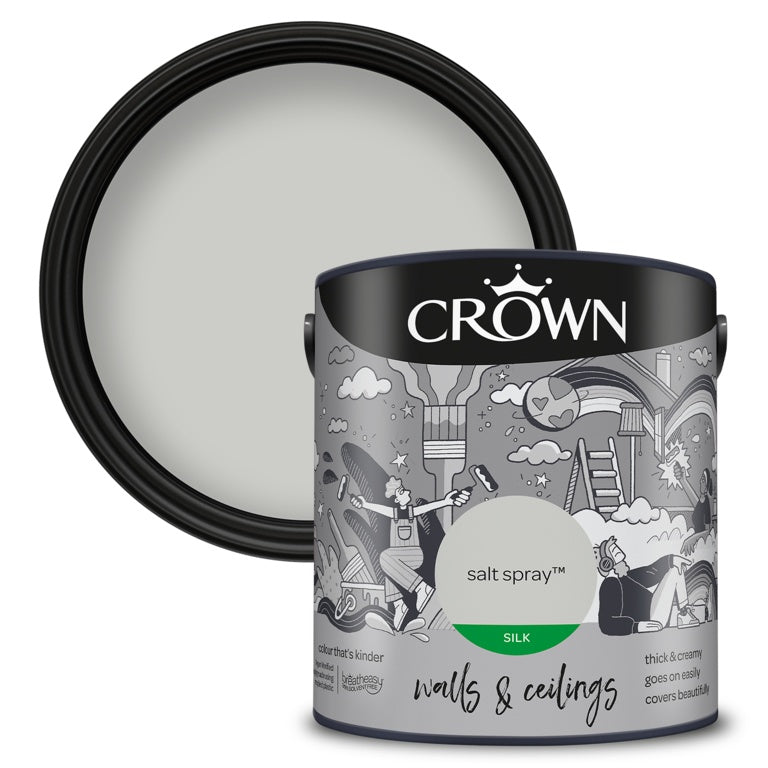 Crown Walls & Ceilings Silk 2.5L