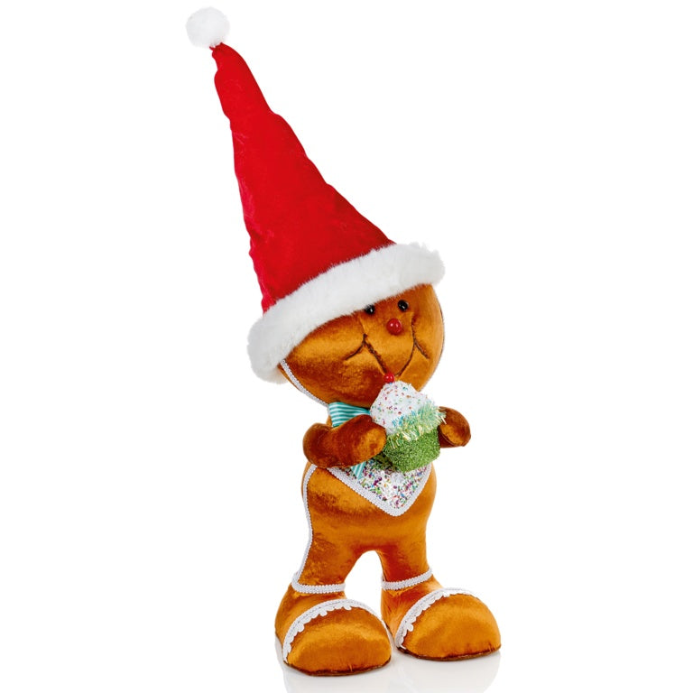 Premier Gingerbread Man Santa Hat