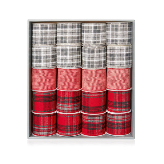 Premier Tartan Mix Ribbon In 3 Asst