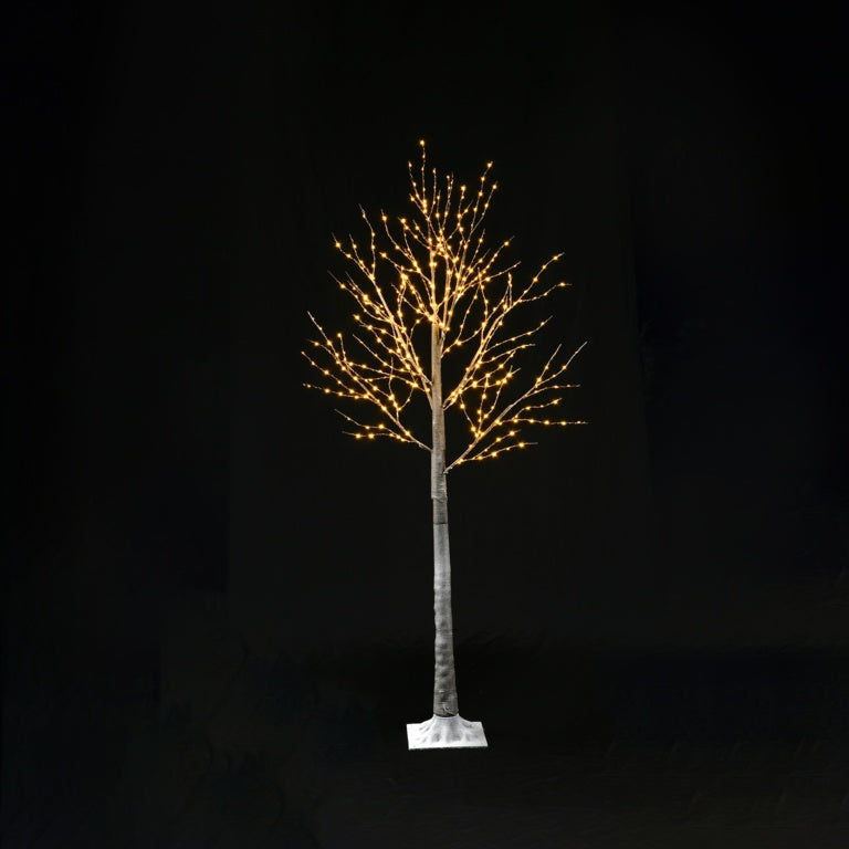 Premier 400 LED Brown Tree Snow