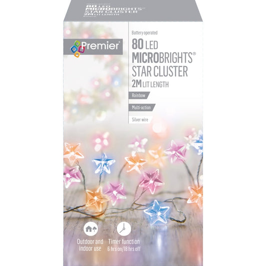 Premier Multi Action Battery Operated MICROBRIGHT Star Cluster