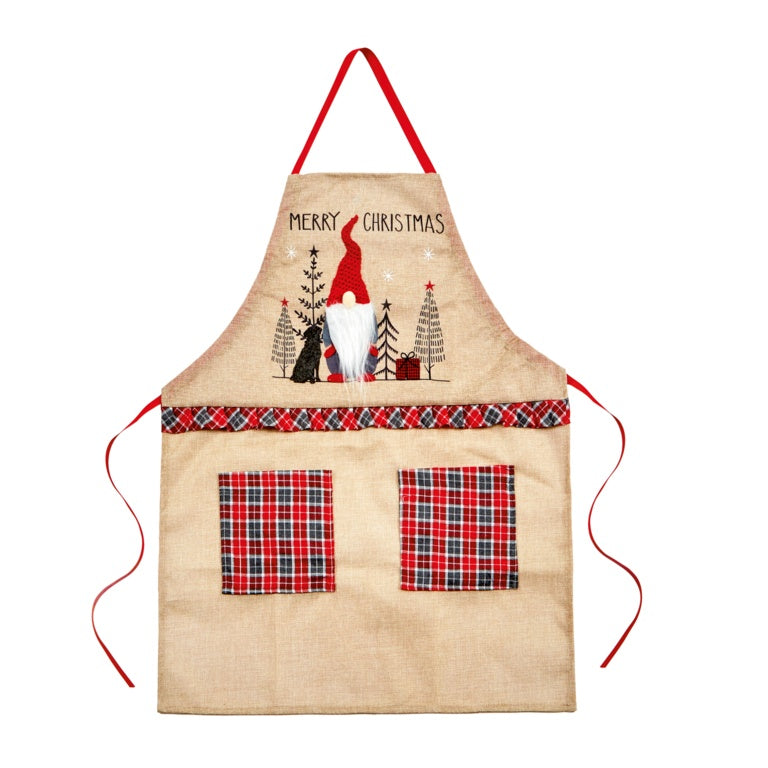 Premier Hessian Tartan Gnome Apron