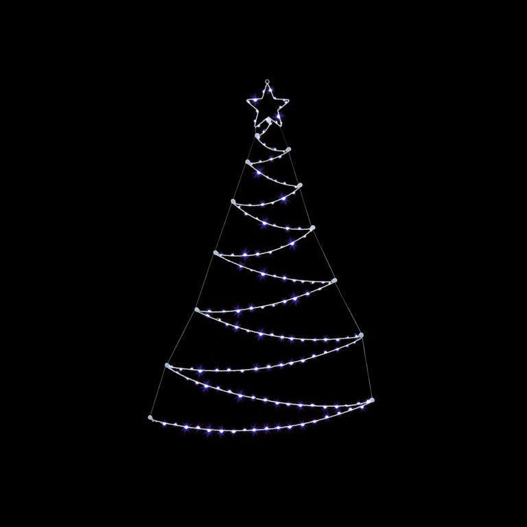 Premier 140 LED Multi Action Ultrabrights Wavy Tree