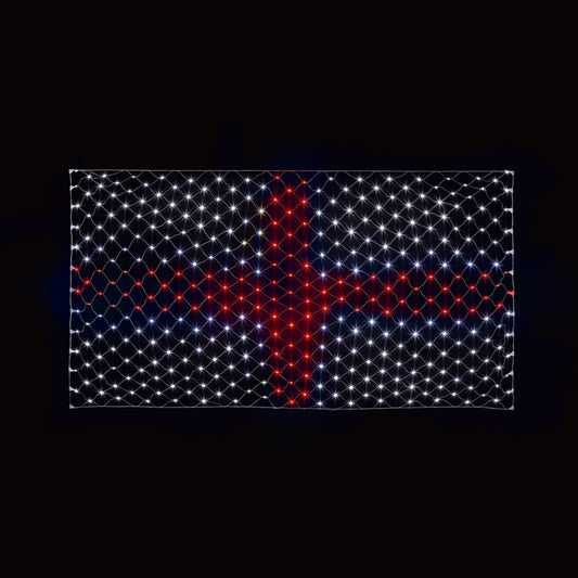 Premier England Flag Net Light 372 Led