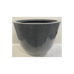 Kaemingk Lennox Planter Cylinder Grey