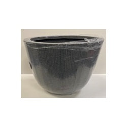 Kaemingk Lennox Planter Cylinder Grey