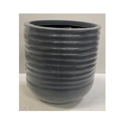 Kaemingk Jamie Plastic Planter Grey