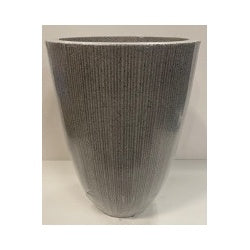Kaemingk Lennox Planter Plastic Vase Off White