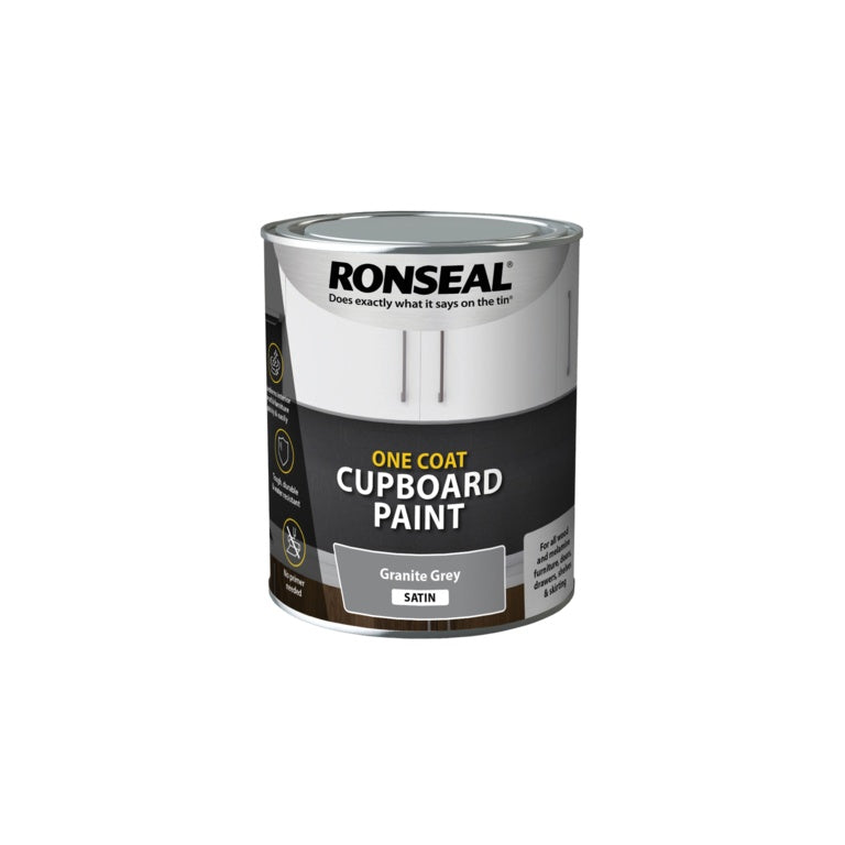 Ronseal One Coat Cupboard Paint 750ml