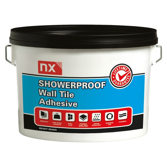 Adhesivo para azulejos resistente a la ducha Norcros