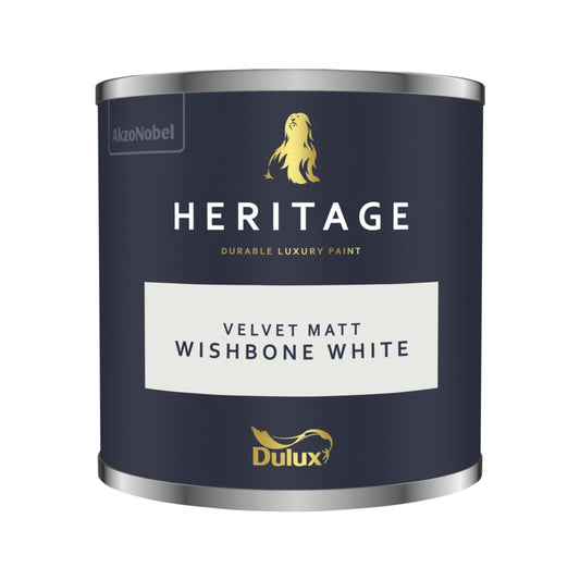 Dulux Heritage Tester 125ml Wishbone White