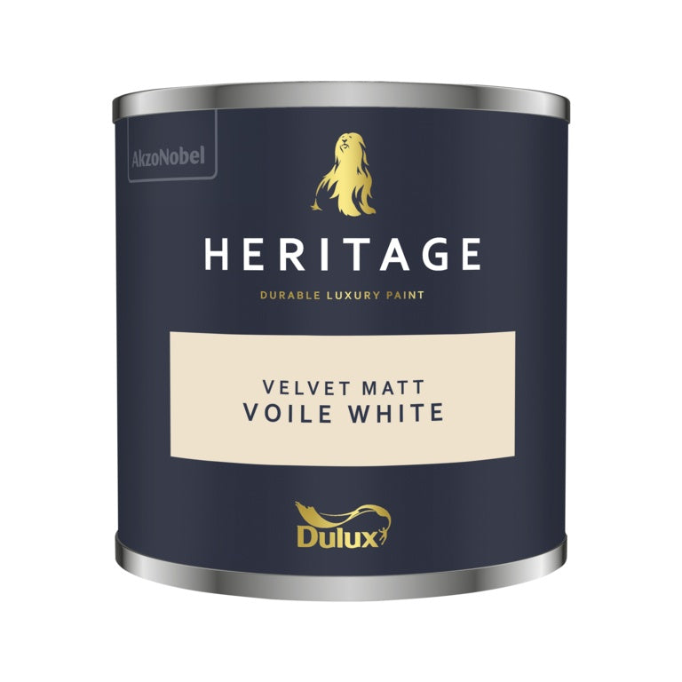 Dulux Heritage Tester 125ml Voile White