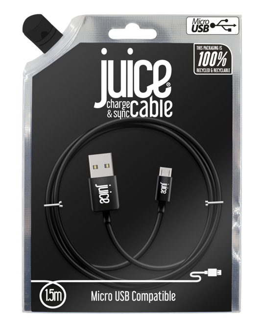 Câble micro USB rond Juice de 1,5 m