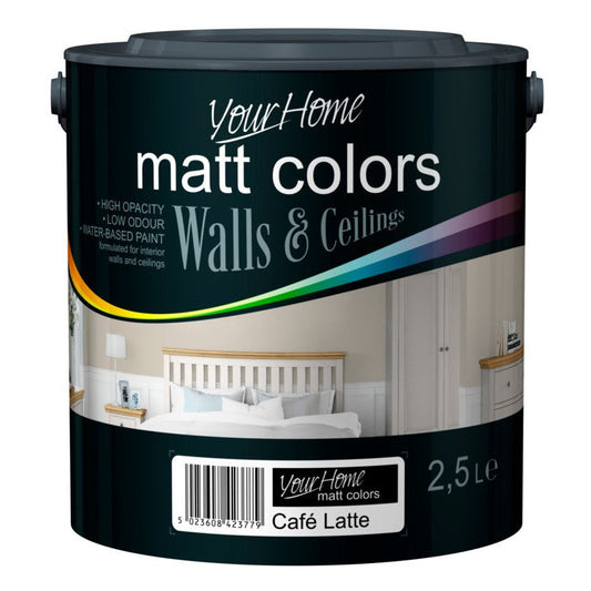 Your Home Émulsion mate 2,5 L Café Latte