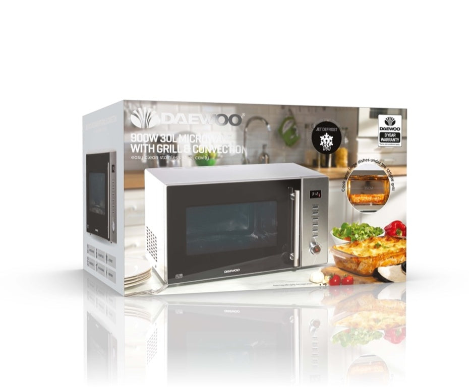 Daewoo Microwave Grill & Convection 900w