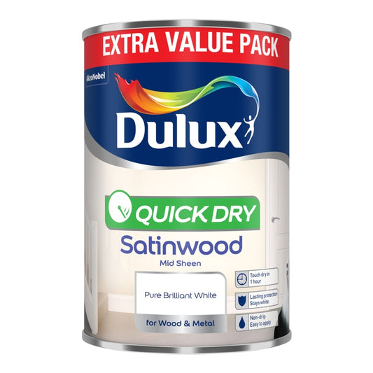 Dulux Quick Dry Satinwood 1.25L